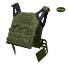 Тактичний жилет плитоноска Plate Carrier Gen 2 Mil Tec Олива (13463201) - зображення 2