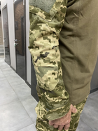 Армейская тактическая рубашка Убакс со вставками под локти Wolftrap Пиксель XL - изображение 8