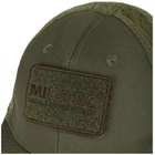 Бейсболка кепка Mil-Tec Олива 12317601 з липучкою та сіткою - зображення 6