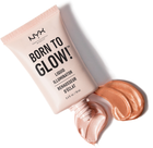 Рідкий хайлайтер NYX Professional Makeup Born To Glow Liquid Illuminator LI01 - Sunbeam 15 мл (0800897818432) - зображення 4