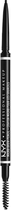 Олівець для брів NYX Professional Makeup Micro Brow Pencil 08 Black 0.09 г (800897836900) - зображення 1