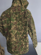 Куртка тактична розмір 50, літня куртка камуфляж хижак тканина ріп-стоп, куртка військова армійська для ЗСУ - зображення 3