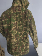 Куртка тактична розмір 58, літня куртка камуфляж хижак тканина ріп-стоп, куртка військова армійська для ЗСУ - зображення 3