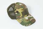 Армійська кепка сітка, тактична кепка для військового мультикам - зображення 4
