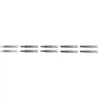 Набор бит YATO SL5 SL6 PH1/1 PH2/2 PZ1/1 PZ2/2 10шт (YT-04832)