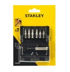 Набор бит отверточных STANLEY PZ1 PZ2 PH1 PH2 SL4,5 SL6,5 60мм 7шт (STA60480-XJ)
