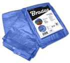 Тент водонепроникний Bradas BLUE 60 гр/м2, 3x3 м PL3/3