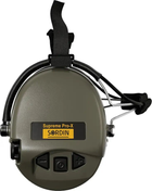 Навушники Sordin Supreme Pro X із заднім тримачем. 1 режим. Колір зелений - зображення 4