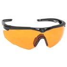 Балістичні окуляри Revision StingerHawk з прозорими й бурштиновими лінзами Чорний 2000000130675 - зображення 5