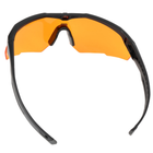 Балістичні окуляри Revision StingerHawk з прозорими й бурштиновими лінзами Чорний 2000000130675 - зображення 7