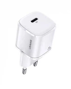 Адаптер мережевий USAMS T36 Type-C to Lightning XFK Super Cube Series CC124 | 1Type-C, 20W, PD|white