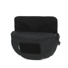 Сумка-напашник Dozen Lid Bag For Plate Carrier "Black" (12 * 23 см) - зображення 1