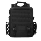 Тактическая сумка рюкзак черная - изображение 2