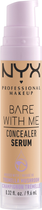 Консилер-сироватка NYX Professional Makeup Bare With Me 06 Tan 9.6 мл (800897129811) - зображення 2