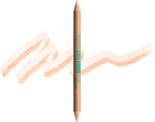 Хайлайтер-олівець двосторонній NYX Professional Makeup Wonder Pencil Micro-Highlight Stick 01 light 2х0.7 г (800897225148) - зображення 2