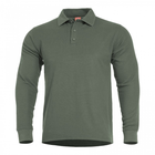 Тактическое поло с длинным рукавом Pentagon ANIKETOS LONG POLO K09013 Small, Camo Green (Сіро-Зелений) - изображение 1