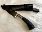 Подарунковий ніж-пчак ручної роботи 29 см Гранд Презент 006Ріг - изображение 2