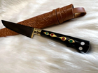 Оригінальний ніж-пчак узбецький авторська робота 27 см Гранд Презент 011Інкрустація - изображение 2