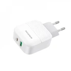 Сетевое зарядное СЗУ Borofone BA46A Premium PD20W+QC3.0 белый (754824)