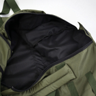 Баул рюкзак тактичний водонипроникний тришаровий 120л Олива - зображення 3