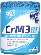 Kreatyna w proszku 6Pak CrM3 Pak 500g jar natural (5906660531050) - obraz 1
