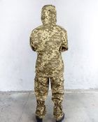 Куртка парка анорак військова форма бавовна 100% камуфляж піксель ЗСУ МM14 44-46, зріст 3/4 - зображення 7