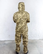 Куртка парка анорак військова форма бавовна 100% камуфляж піксель ЗСУ МM14 56-58, зріст 5/6 - зображення 7