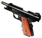 Шумовий пістолет Kuzey 911 SX#2 Black/Brown Wooden Grips - зображення 3