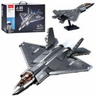 Конструктор SLUBAN Model Bricks Истребитель J-35 (M38-B1186)