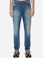 Jeansy slim fit męskie Diesel 1983 D-AMNY L.32 A0358409D8201 33 (10US) Niebieskie (8051385949363)