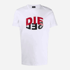 T-shirt męski Diesel T-DIEGOS-N22 A008280HAYU100 L (5US) Biały (8059010150450) - obraz 3