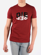 T-shirt Diesel T-DIEGOS-N22 A008280HAYU44J M (4US) Bordowy (8059010150542) - obraz 1