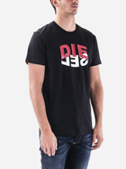 T-shirt męski Diesel T-DIEGOS-N22 A008280HAYU9XX XL (6US) Czarny (8059010150641) - obraz 3