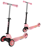 Hulajnoga Nils Extreme Fun HLB202 2 w 1 Pink (16-51-072) - obraz 1