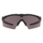 Балістичні, тактичні окуляри Oakley SI Ballistic M Frame 2.0 Strike зі змінними лінзами: Прозора/Smoke Gray. Колір оправ: Чорний. - зображення 6