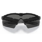 Баллистические, тактические очки Oakley Ballistic Glasses Standard Issue M Frame 2.0 Industrial Цвет линзы: Smoke Gray. Цвет оправы: Matte Black. - изображение 7