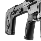 Прогумована ергономічна пістолетна ручка FAB Defense GRADUS із зменшеним кутом для AR10/AR15. - зображення 8