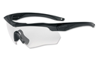 Баллистические, тактические очки ESS Crossbow 3LS с линзами: Прозрачная / Smoke Gray/Hi-Def Yellow. Цвет оправы: Черный. - изображение 2