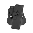 Жесткая полимерная поясная поворотная кобура IMI Defense для Glock 17/22/28/31 под правую руку. - изображение 3