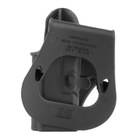 Жесткая полимерная поясная поворотная кобура IMI Defense GK1 для Glock под правую руку. - изображение 4