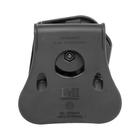 Жорстка полімерна поясна поворотна кобура IMI Defense для Walther PPX під праву руку. - зображення 4