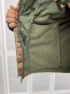 Армійська куртка софтшел elit Мультикам XL - зображення 9