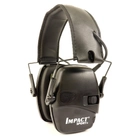 Навушники активні, стрілецькі, шумоподавлюючі, захисні, Howard Leight Impact Sport чорні - зображення 1
