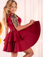 Sukienka Merribel Karieela L Wine Red (5907621607678) - obraz 5
