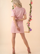 Плаття-сорочка жіноче Merribel Linesc XL Рожеве (5907621611835) - зображення 4