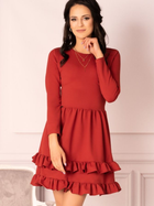 Плаття жіноче Merribel Madelana XL Червоне (5907621606725) - зображення 5