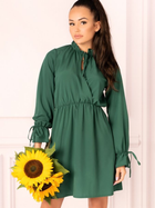 Плаття жіноче Merribel Mirava L Темно-зелене (5907621605483) - зображення 1
