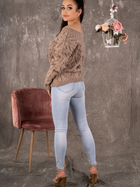 Пуловер жіночий Merribel Manesa One Size Коричневий (5907621615239) - зображення 8