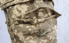 Штани тактичні польові військова форма бавовна 100% камуфляж піксель ЗСУ МM14 68-70, зріст 3/4 - зображення 8