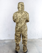 Куртка парка анорак військова форма бавовна 100% камуфляж піксель ЗСУ МM14 68-70, зріст 5/6 - зображення 7
